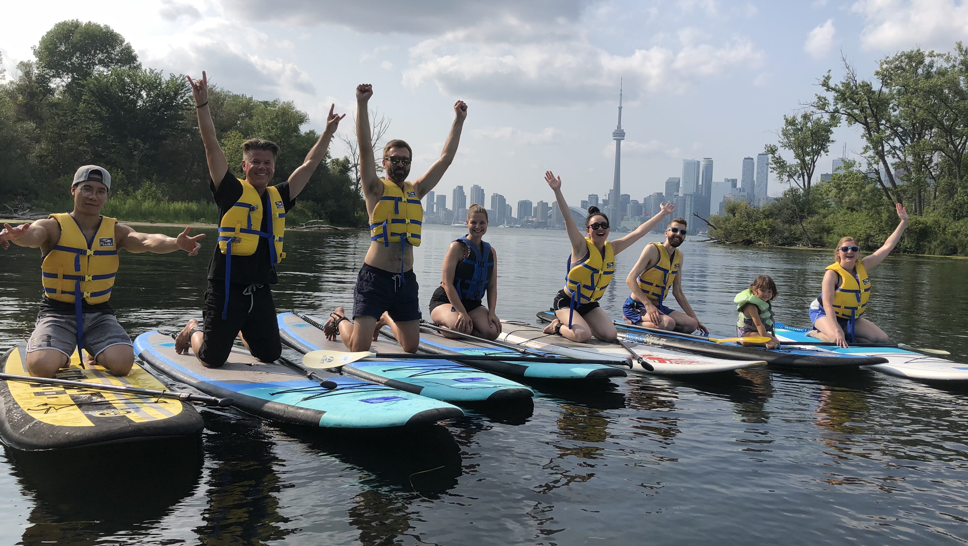 Summer Stand-up Paddleboard with JETAA Toronto 2019